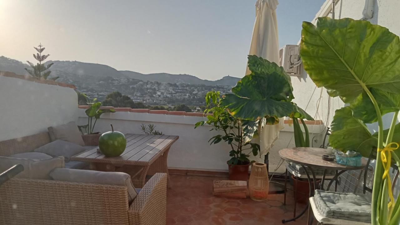 Apartmán Atico-Penthouse En Moraira Con Vistas Al Mar Teulada Exteriér fotografie