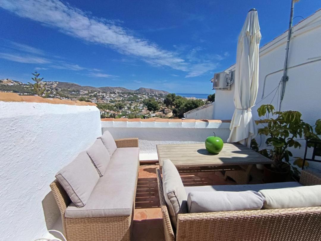 Apartmán Atico-Penthouse En Moraira Con Vistas Al Mar Teulada Exteriér fotografie