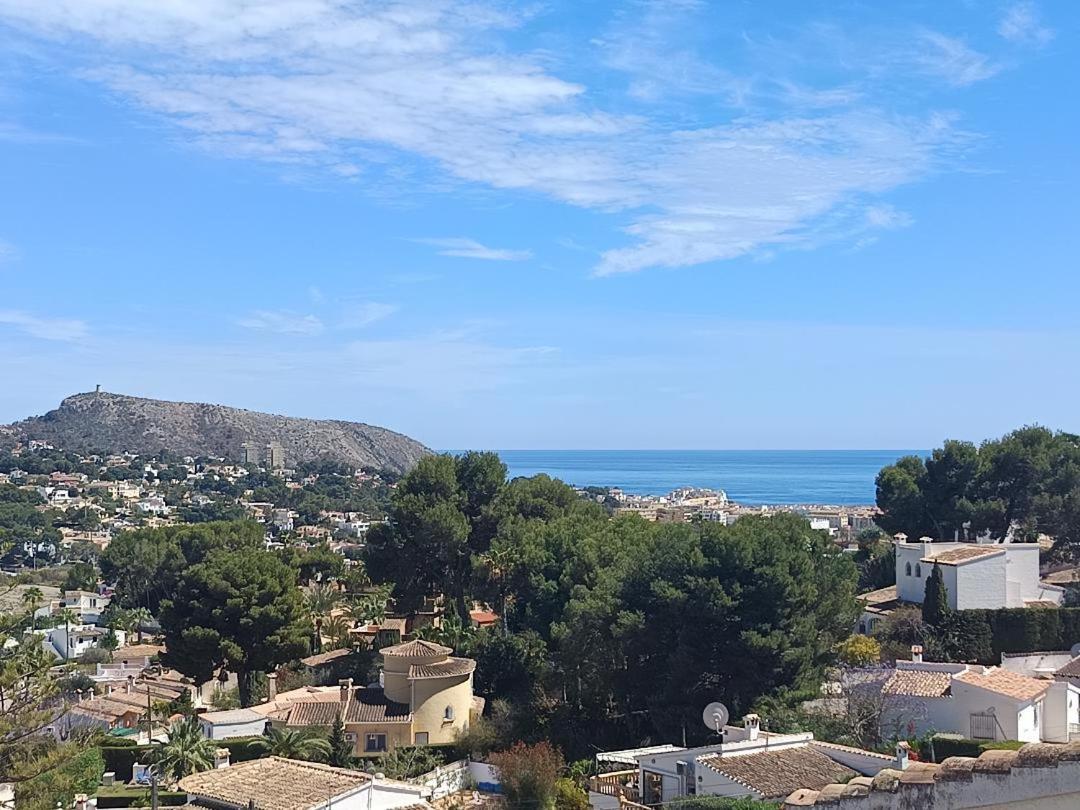 Apartmán Atico-Penthouse En Moraira Con Vistas Al Mar Teulada Exteriér fotografie