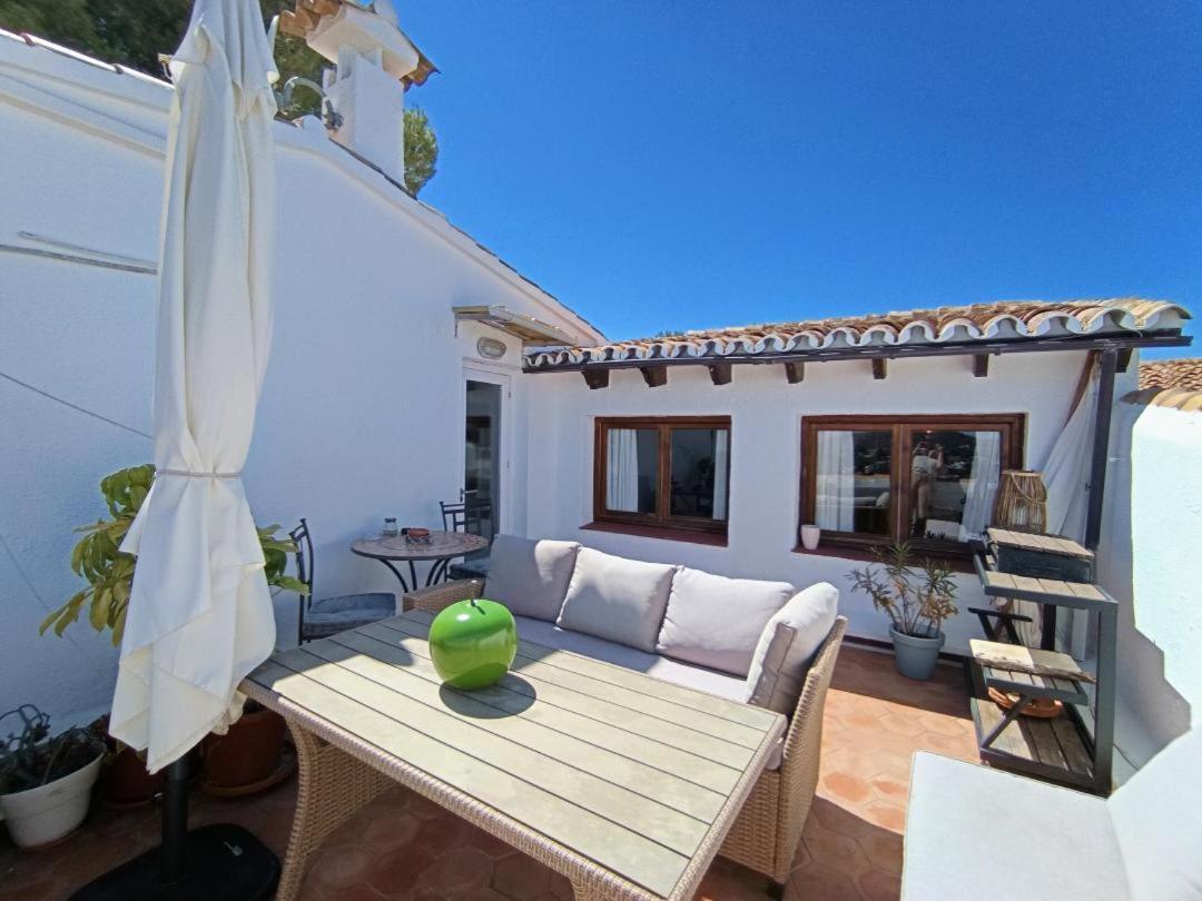 Apartmán Atico-Penthouse En Moraira Con Vistas Al Mar Teulada Exteriér fotografie