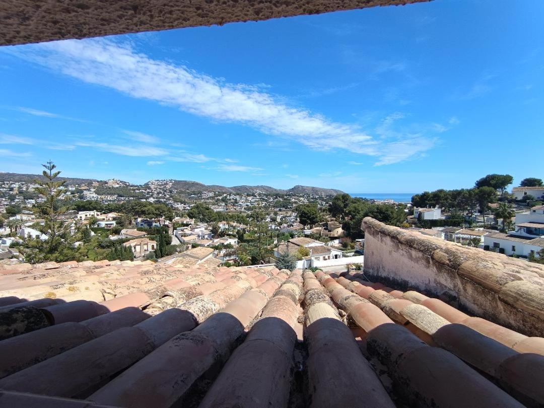Apartmán Atico-Penthouse En Moraira Con Vistas Al Mar Teulada Exteriér fotografie