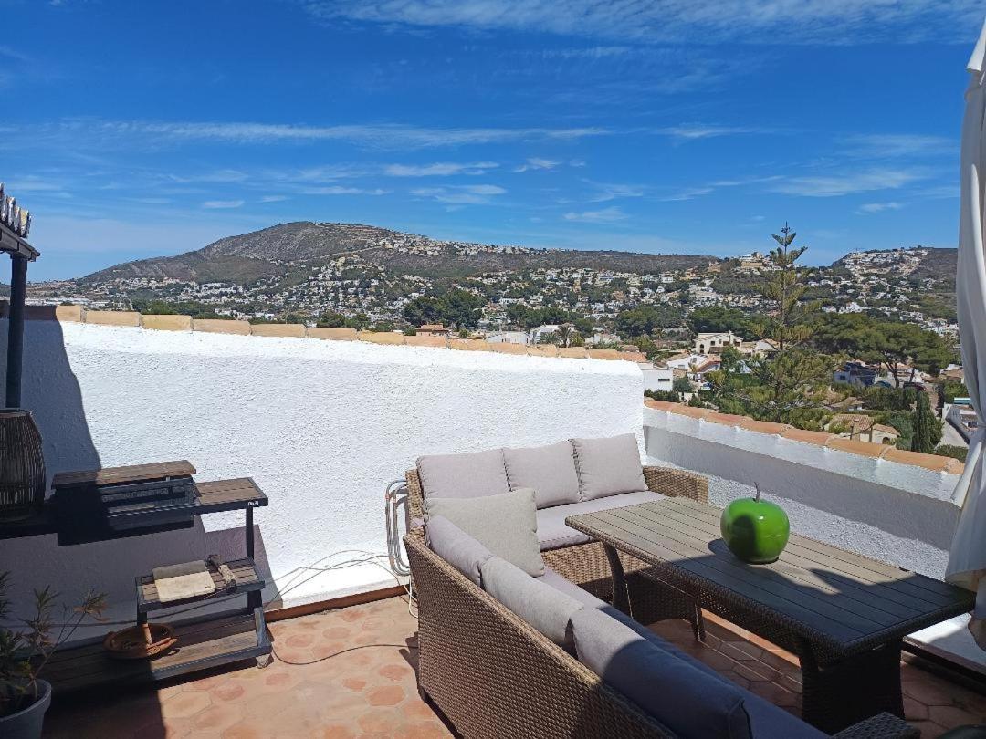 Apartmán Atico-Penthouse En Moraira Con Vistas Al Mar Teulada Exteriér fotografie